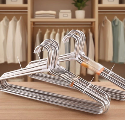 10 Pcs Steel Hangers (Best Quality)