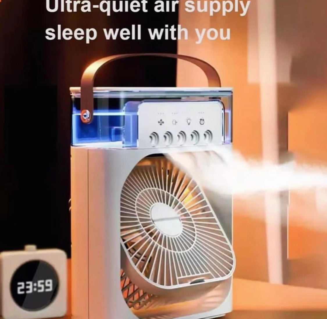 Portable Water Mist Fan Electric Fan