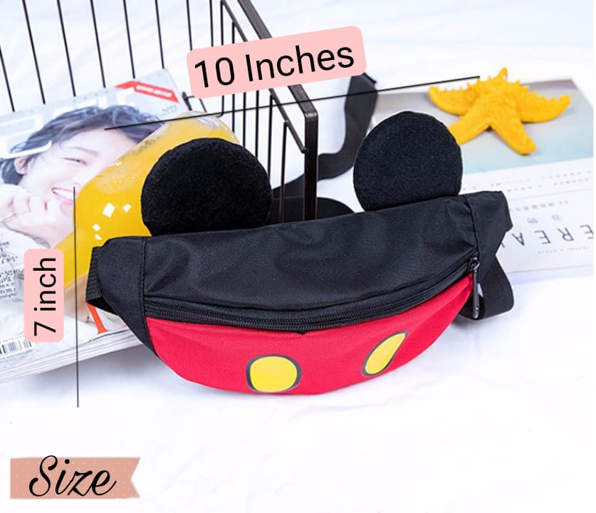 Minnie Kids Waist Bag with Adjustable Strap