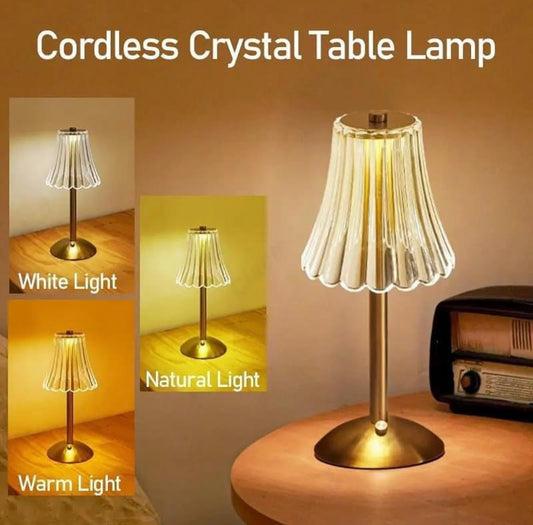 LED Touch Diamond Table Lamp with 3 Modes Changeable