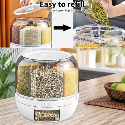 360 Rotating Rice Cereal Dispenser