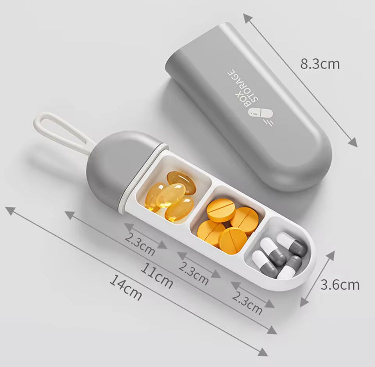 Silicone Pill Medicine Box