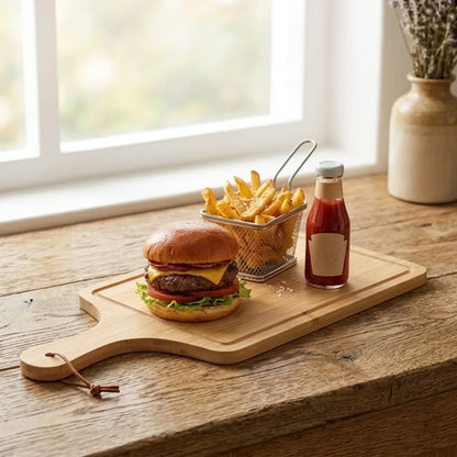 Rectangle Bamboo Serving Plate