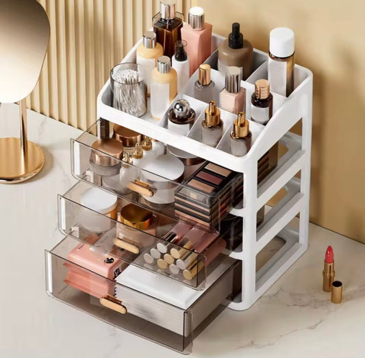 Acrylic Makeup Organizer with Drawers