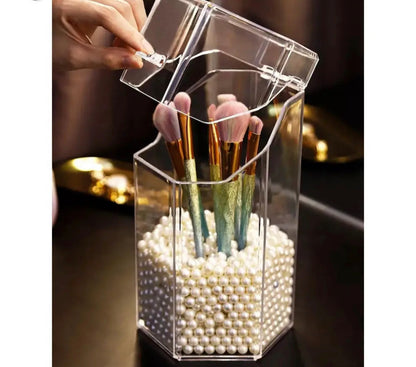 Acrylic Pearl Makeup Brushes Holder