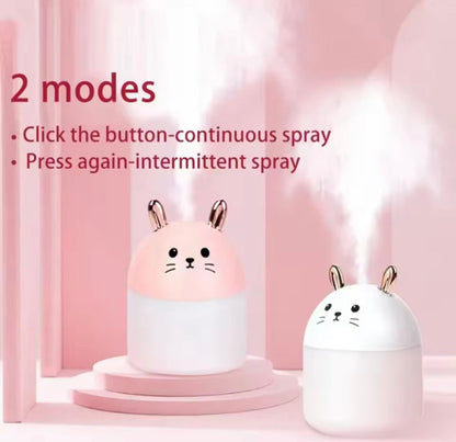 Mini Colourful Lights Humidifier Diffuser