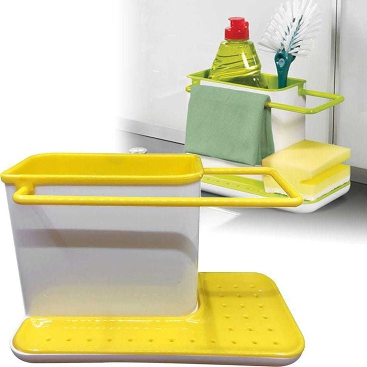 Kitchen Sink Sponge Storage Organizer