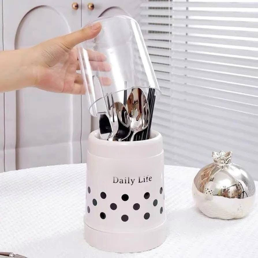 Dustproof Multipurpose Holder with Lid