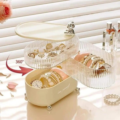 360 Rotation Jewellery Storage Organizer