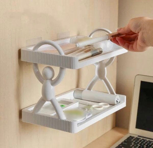2 Layer Wall Mounted Shelf