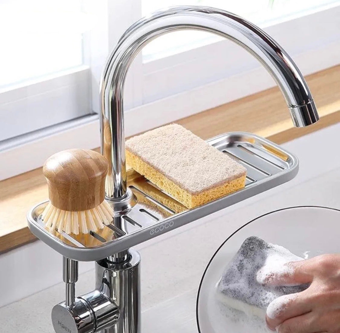 Sink Faucet Shelf Rack