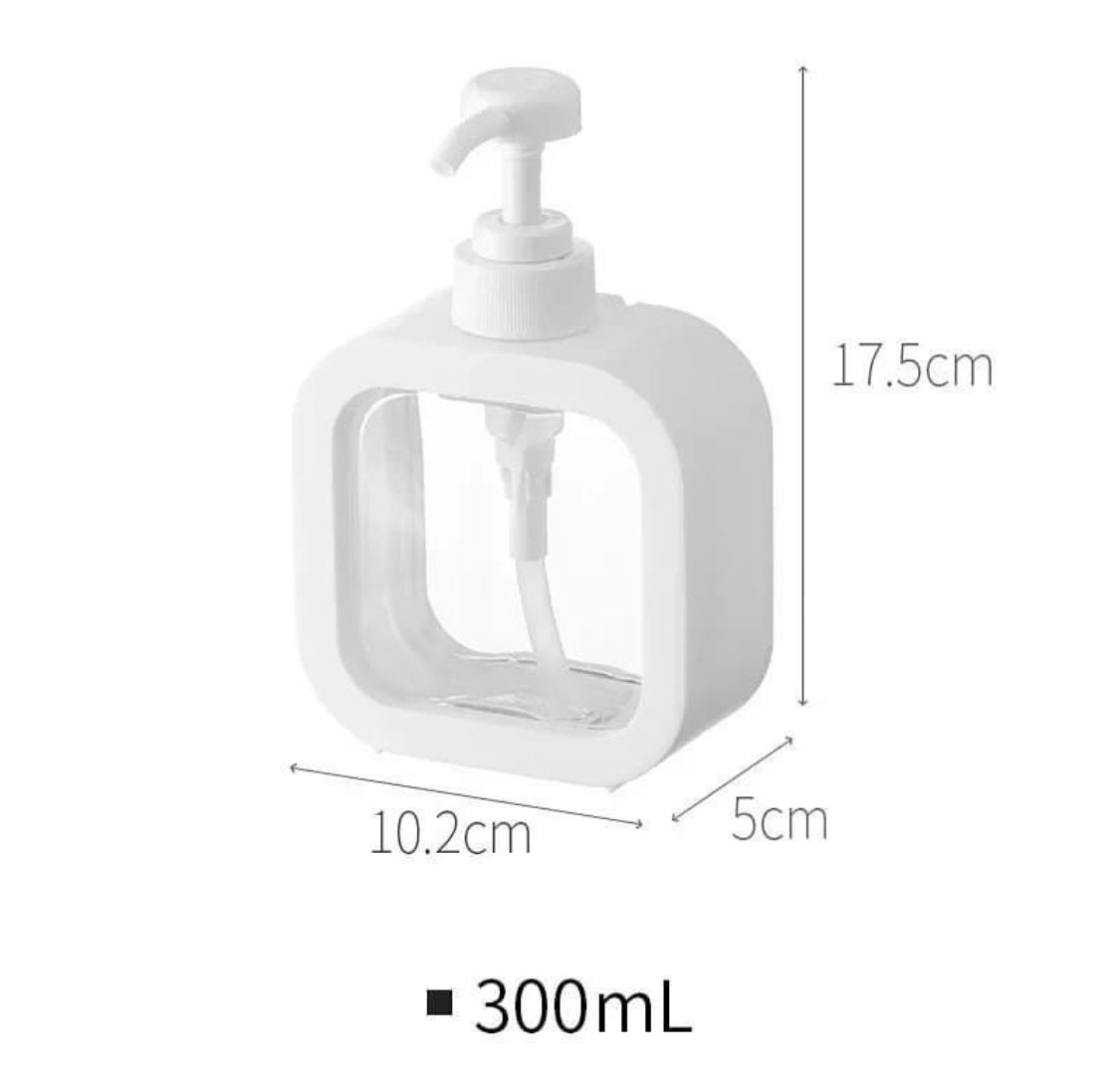 300ml Soap Dispensers Pump Liquid Bottle