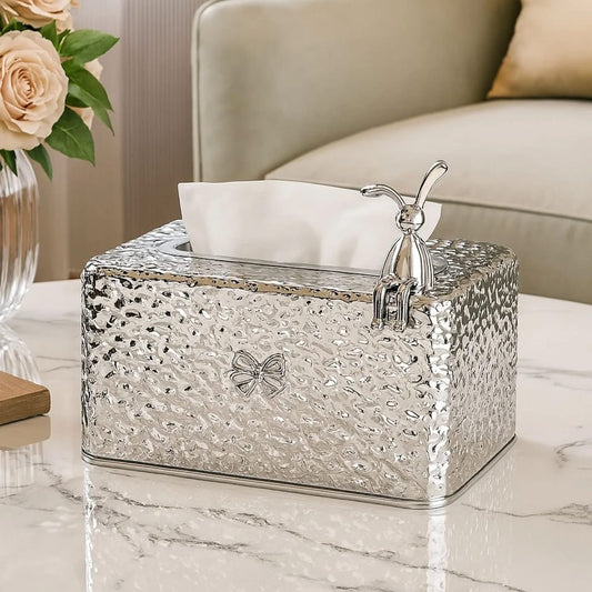 Acrylic Crystal Design Tissue Box