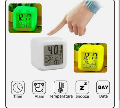 Colour Changing Digital Alarm Clock