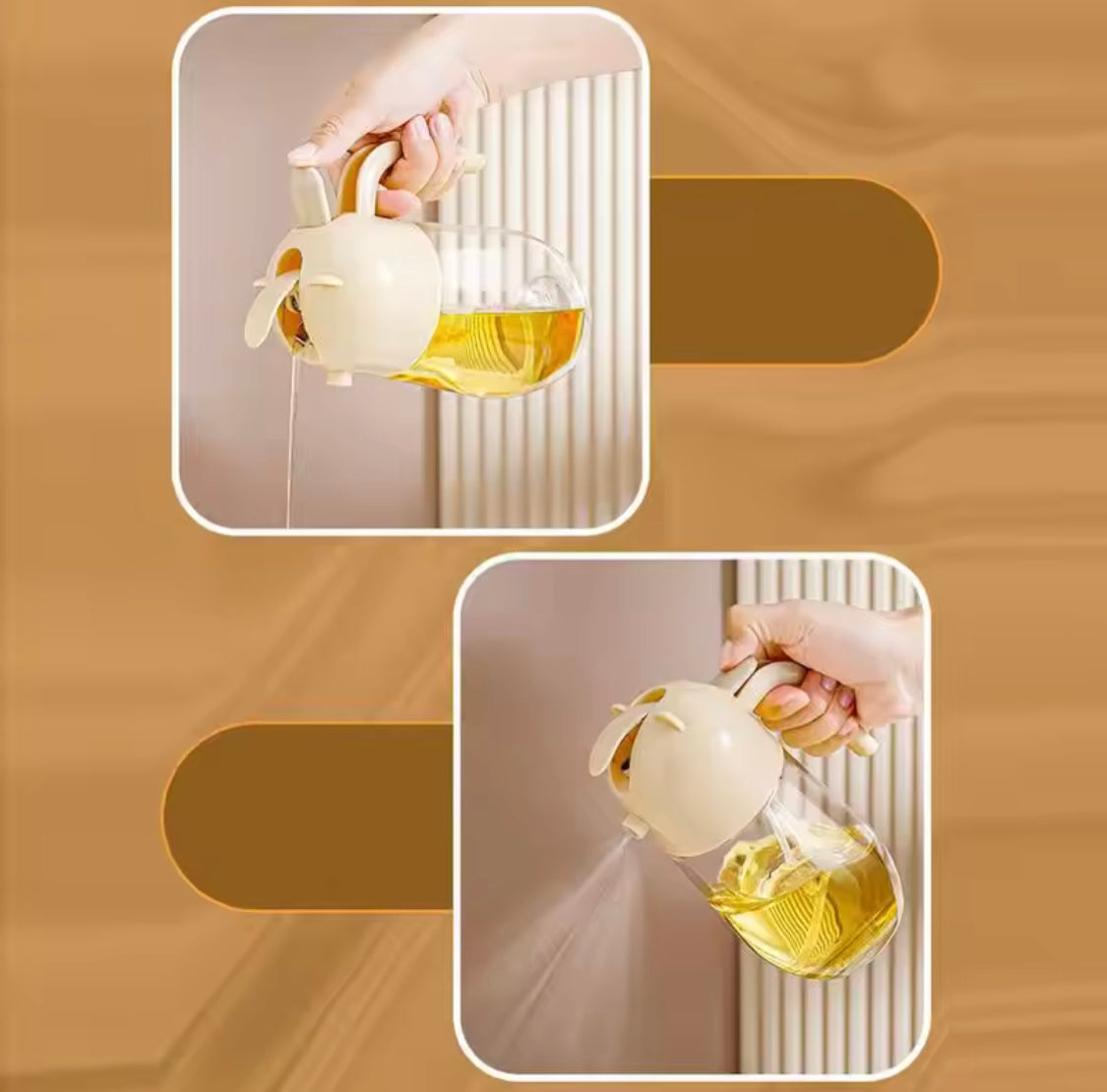 2 in 1 Oil Jug Spray Bottle