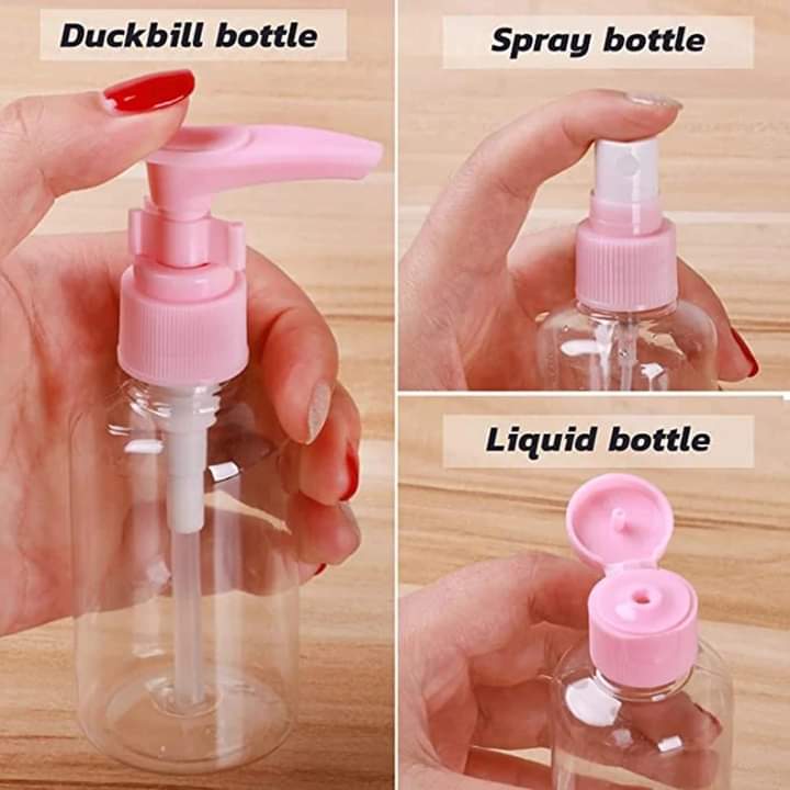 4 Pcs Travel Bottle Set