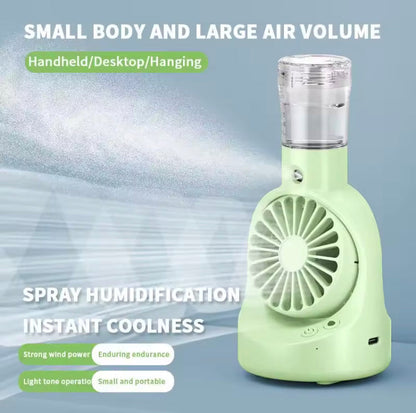 Portable Mist Spray Fan