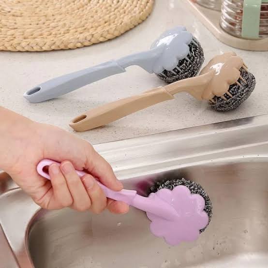 Self Cleaning Brush for Sink Dishes