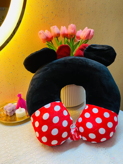 Minnie Mouse U-Shape Super Soft & Comfortable Neck Pillow