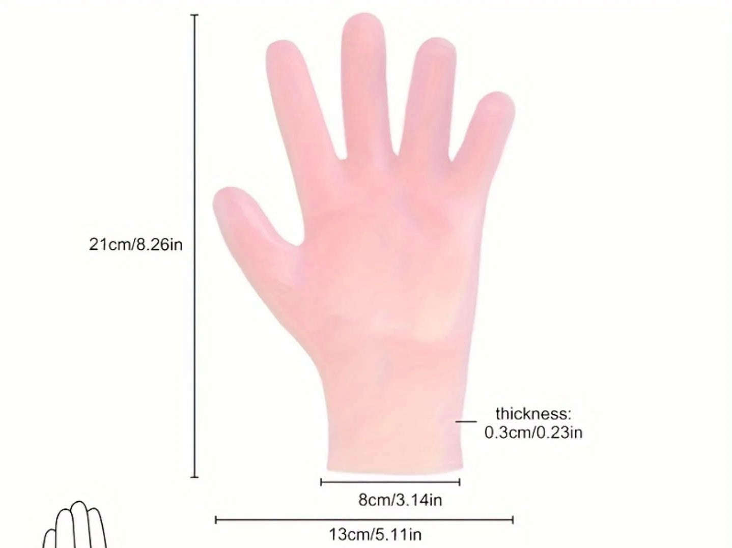 Moisturizing Silicone Hand Gloves