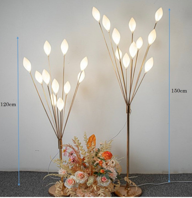 Led Leaf Floor Lamp for Home Decor