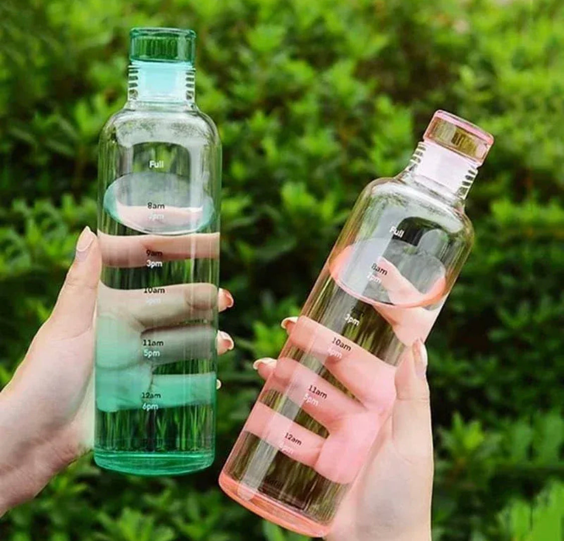 500ml Glass Water Bottle