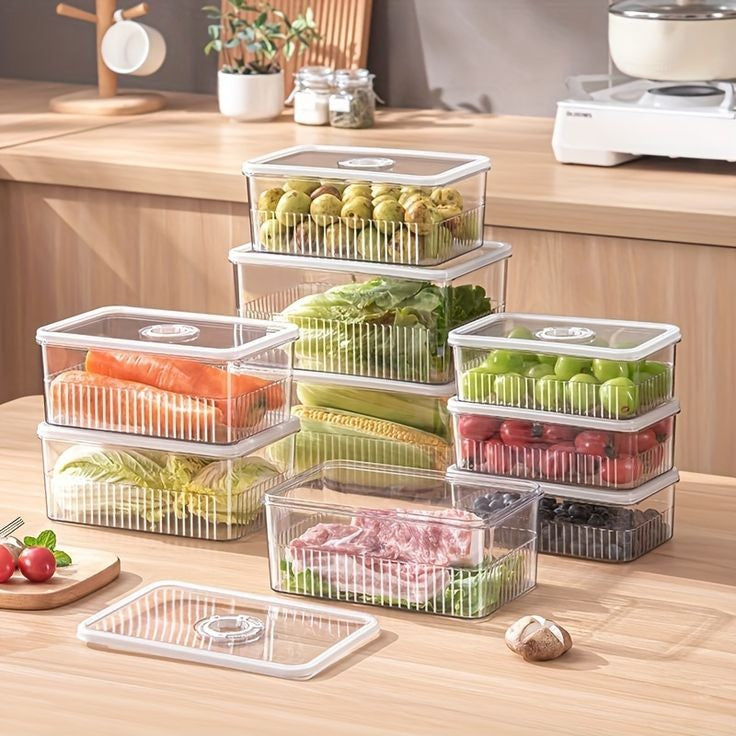 Acrylic Airtight Food Container Storage Box