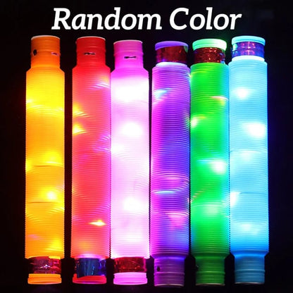 LED Flash Pop Tubes for Kids Sensory Toy