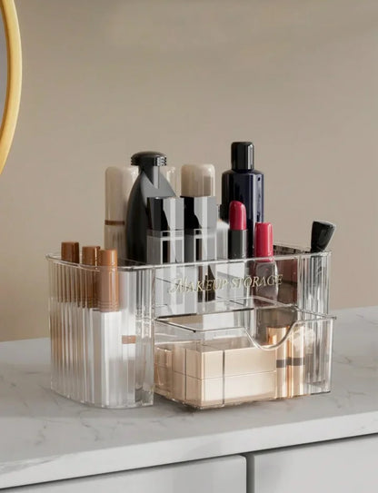 Acrylic Drawer-Style Cosmetic Storage Organizer