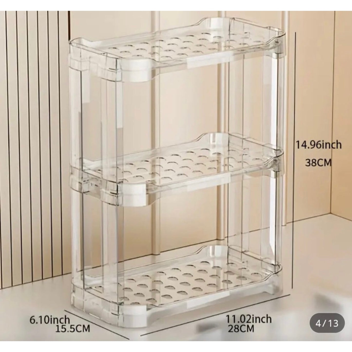 Acrylic Cosmetic Makeup Organizer