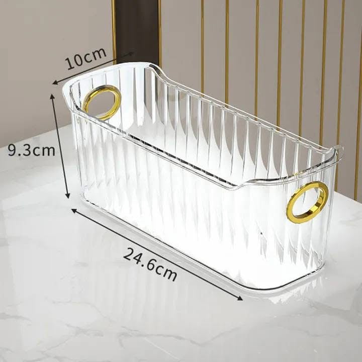 Multipurpose Storage Acrylic Basket Organizer