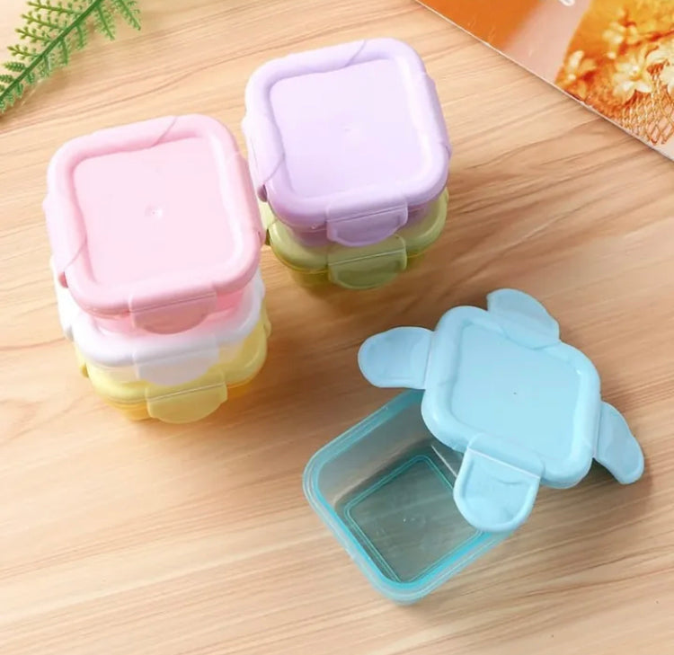 4 Pcs Mini Storage Containers Box