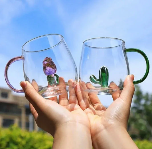 Transparent Heat Resistant Glass Cup