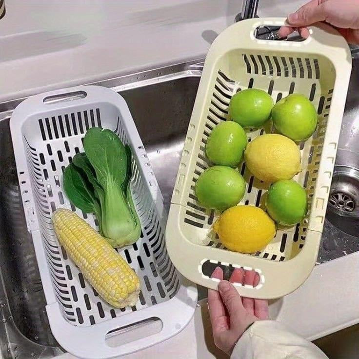 Adjustable Dish Drying Basket