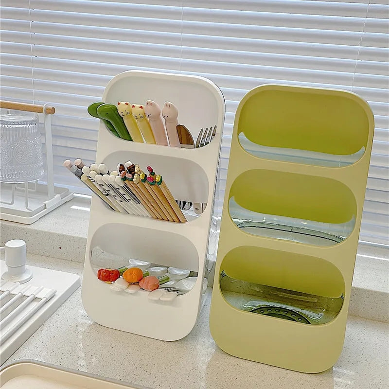 3 Layer Cutlery Stand Holder