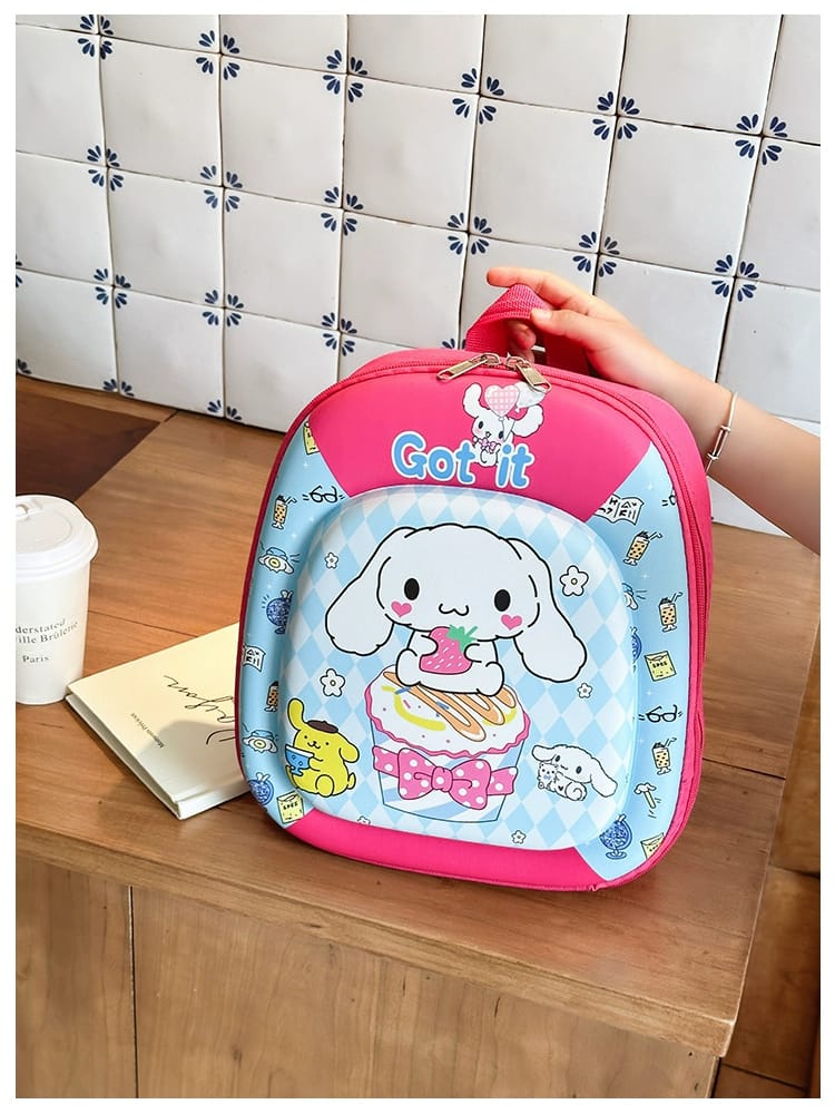 3D Cute Cartoon Kids School Bags