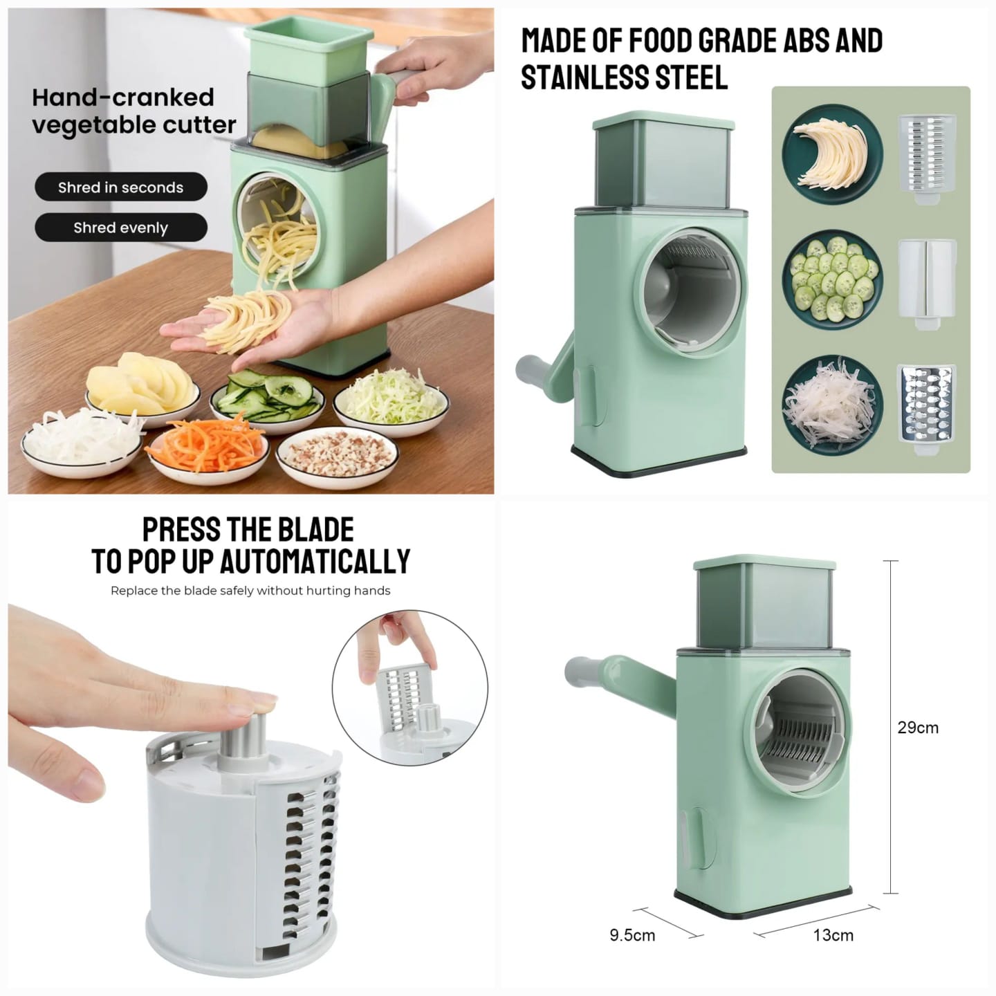 Multifunctional Vegetable Cutter Slicer Chopper