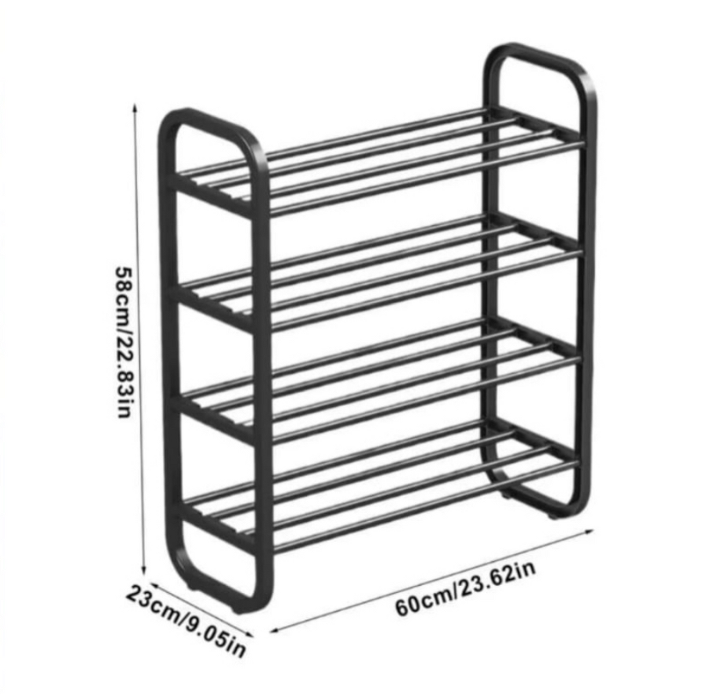 4 Layer Shoe Rack Organizer