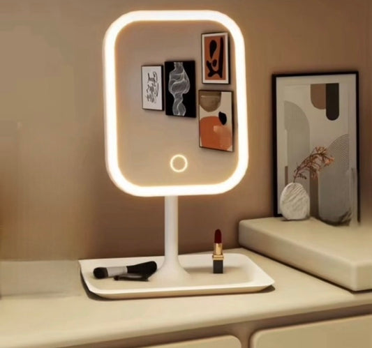 Led Light 3 Colours Vanity Makeup Mirror
