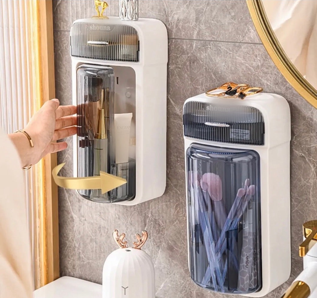 Rotating Makeup Cosmetic Storage Cabinet