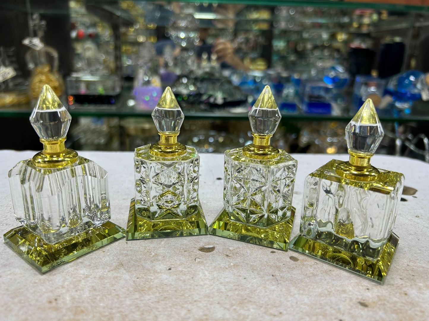 3ml Empty Refillable Crystal Attar Bottle