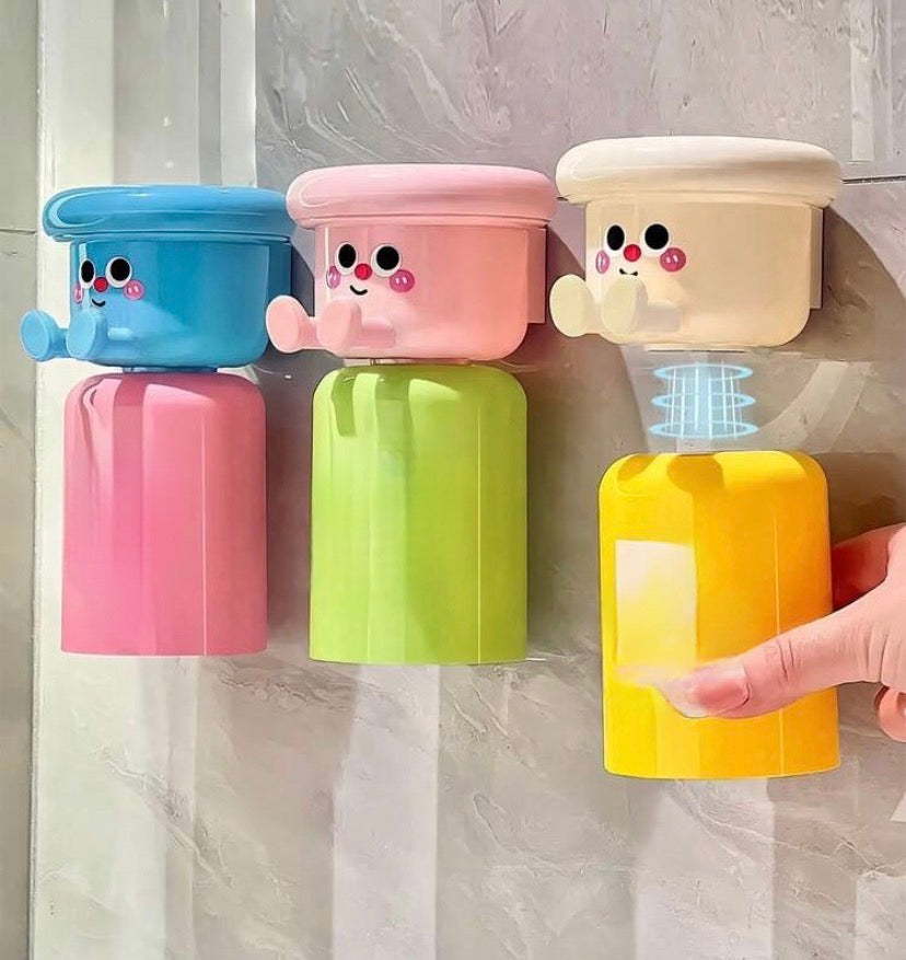 Wall-Mounted Toothbrush Storage Holder