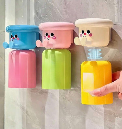 Wall-Mounted Toothbrush Storage Holder