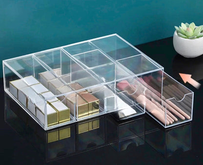 4 Layer Acrylic Makeup Cosmetic Storage Drawer