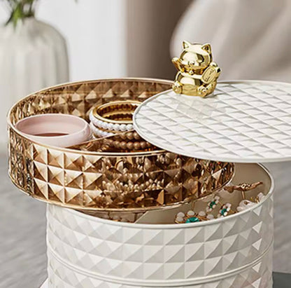 4 Layer Rotating Jewellery Organizer