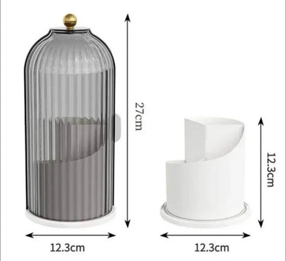 Dustproof Rotating Brush Holder Organizer