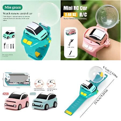 Super Fast Rechargeable Kids Watch Car Mini Watch Control Car Cute Gift for Kids.