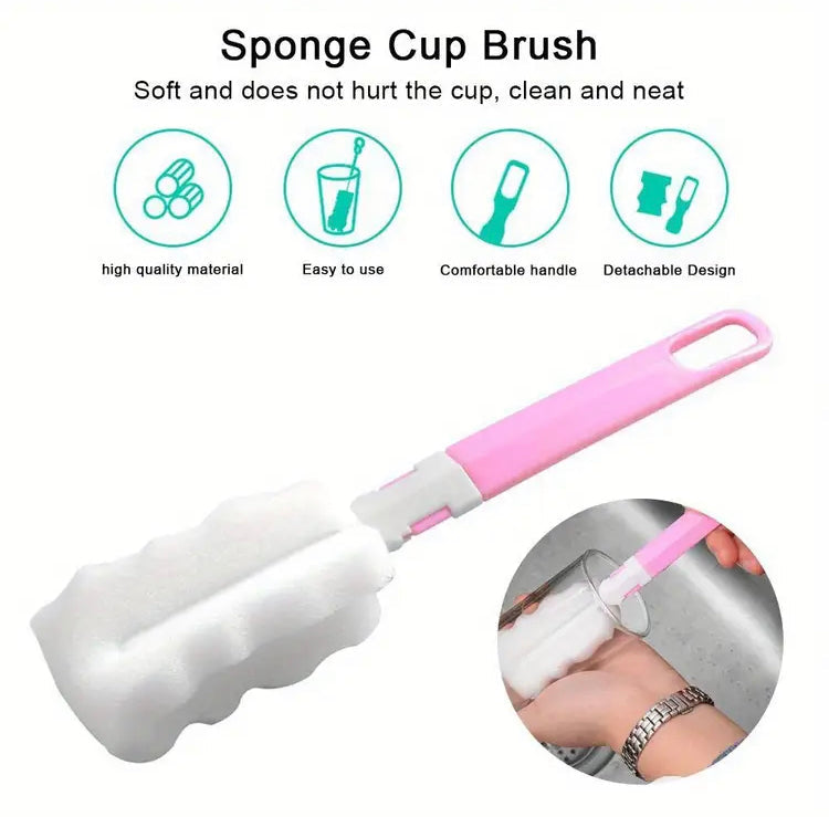Bottle Cleaning Brush Sponge