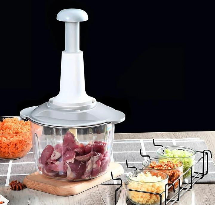 Manual Handpress Multifunction Chopper