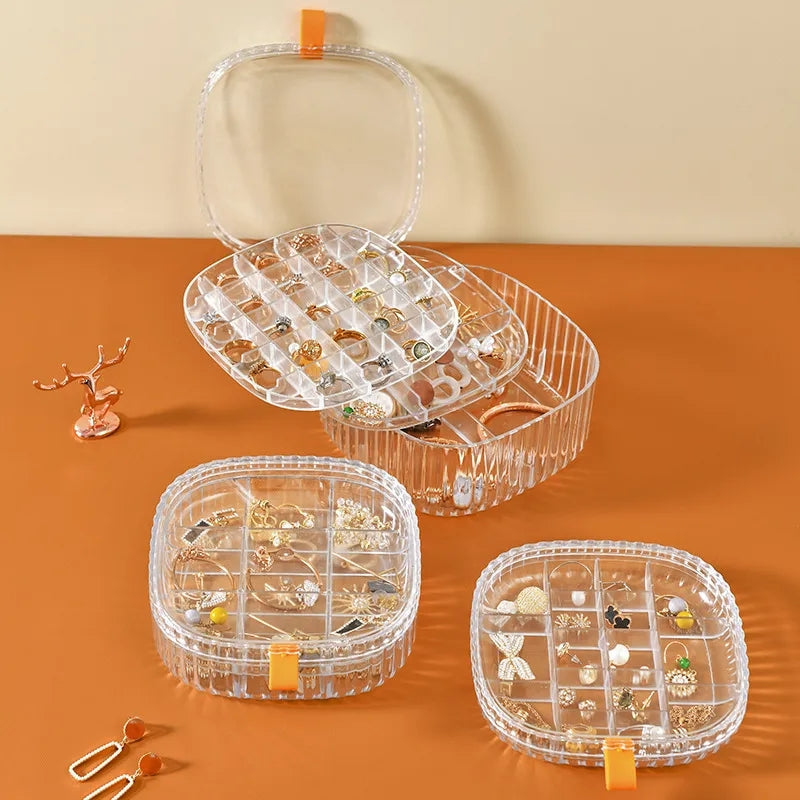 Transparent Acrylic Jewellery Organizer